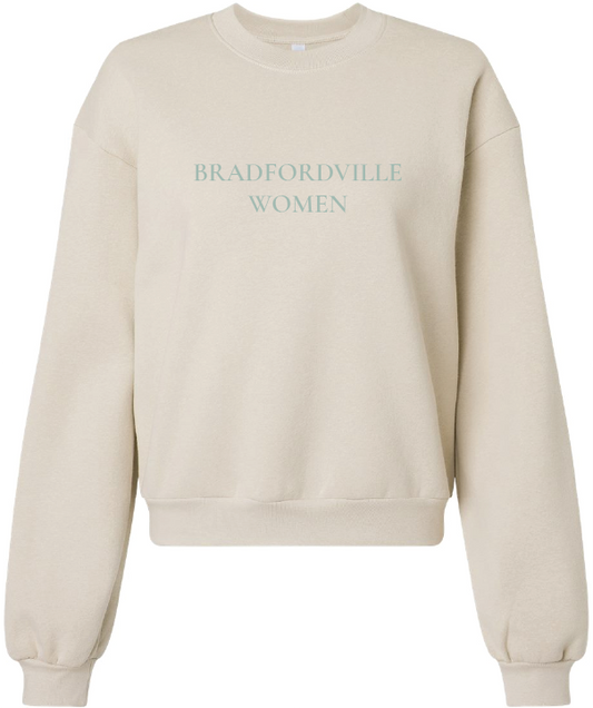 Bradfordville Women - American Apparel Women's ReFlex Fleece Crewneck Sweatshirt